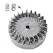 Aluminum Flywheel, Aluminum Flywheel Replacement 10krpm with two 22 lb valve springs & crankshaft flywheel key For 212cc 224cc 69730 69736 6.5hp for Gx200