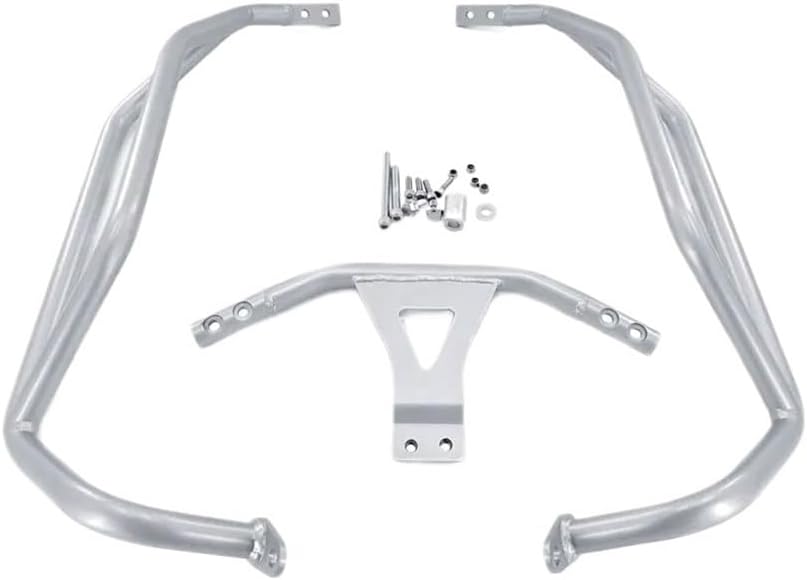 Engine Guard Crash Bars Motorcycle Highway Engine Guard Crash Bar Frame Stunt Cage Bumper for 800MT-X 2024 2025 Fairing Protector Bars Motorbike Crash Bar Bumper