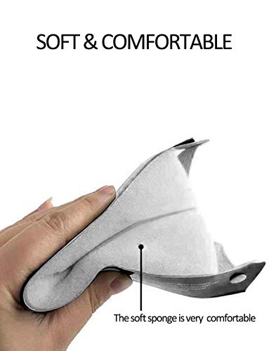 HUHETA Safety Face Shields 10 Pack, Protective Face Shield Mask with Clear Wide Visor, Lightweight Transparent Dustproof Windproof Full Face Shield, Elastic Band for Women Men with 2 Protective Films - Thumbnail 3