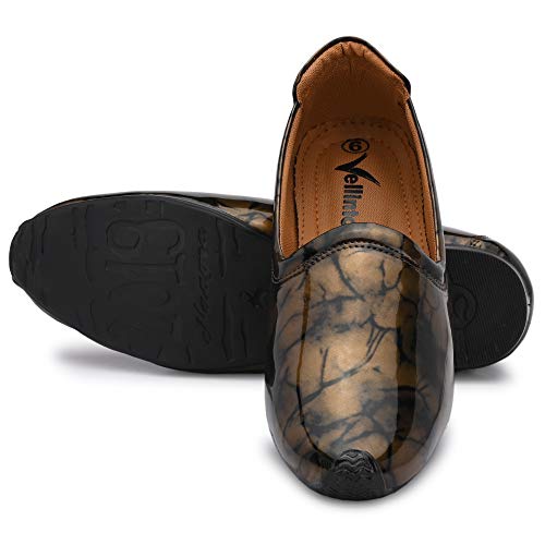 Image of Vellinto Leather Royal Look Patent Leather Shoes for Men | Men's Comfortable Patent Leather