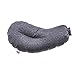Almohada De Viaje Inflable Portátil Cojín De Forma De Berenjena Plegable Viaje Al Aire Libre Oficina En El Hogar Coche Avión Siesta Almohada para Dormir