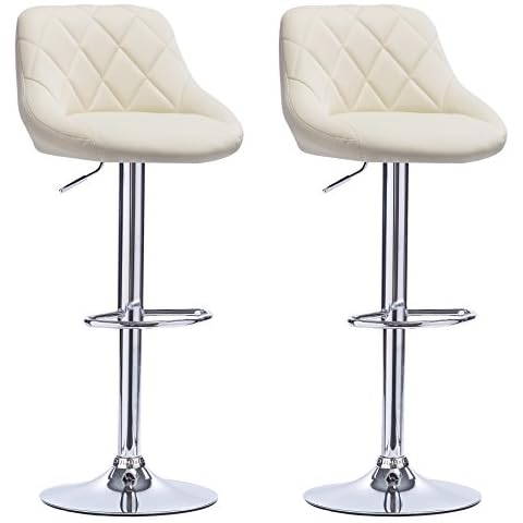 WOLTU BH23cm-2 Barhocker Tresenhocker, Gute gepolstert Cover