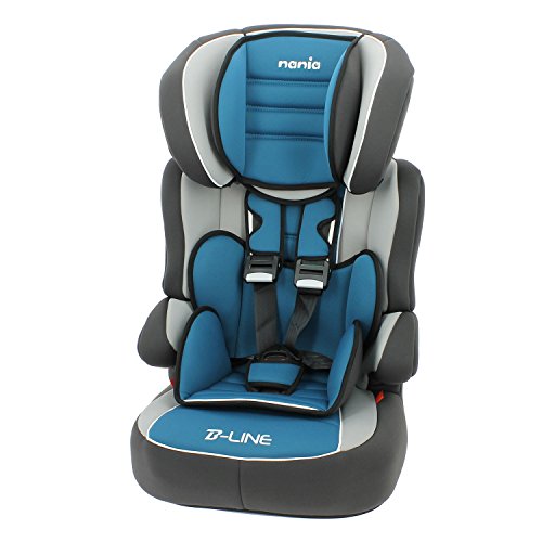 mycarsit asiento de coche y asiento elevador, Grupo 1/2/3 (de 9 a 36 kg), petróleo