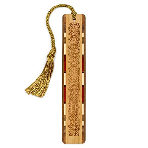 Celtic Knot Handmade Engraved Wooden Bookmark On Cherry Hardwood - Also Available With Personalization - Made In The Usa #TOP19
