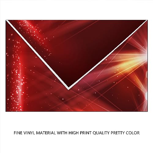 YongFoto 3x2m Vinyl Stage Scenes Photo Backdrop Bokeh Red Shinning Light Glitters Spotlights Concert Music Show Party Event Photography Video Film Photoshoot Background Studio Props Wallpaper - Image 4