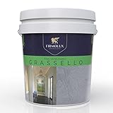 FirmoLux Grassello Authentic Venetian Plaster | Polished Plaster | Made in Italy from Lime & Marble | Dark|Black Colors (22) | Color: BM2119-40 Silver Streak
