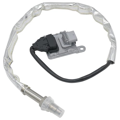 Mteycei NOx Nitrogen Oxide Downstream Sensor Compatible with Chevrolet 2017-2019 Silverado 2500 3500 HD Replacement for GMC Sierra 2500 3500 HD V8 6.6L Denali Rear Replaces 12676706 12718676 12680469