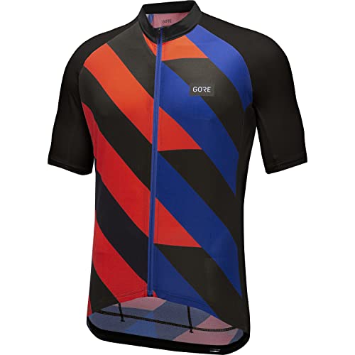 GORE WEAR Herren Signal Trikot Vest, Black/Fireball, S EU – Ansicht 3