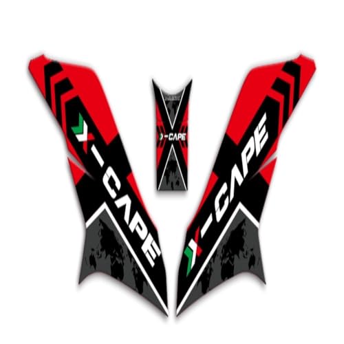 Stickers traction réservoir moto antidérapants pour X-Cape 650