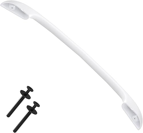 Repuesto de manija de puerta de horno 316443601 mejorada compatible con Frigidaire Kenmore Electrolux Electric Range Oven Stove Viene con 2