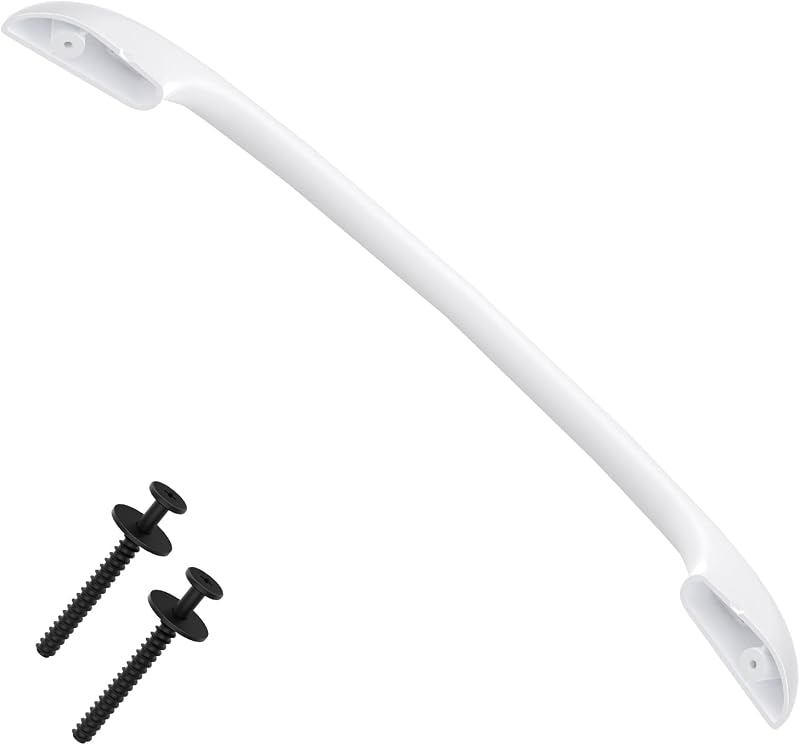 316443601 Oven Handle Replacement for Kenmore Oven Door Handle Replacement | Frigidaire Stove Oven Handle,White 316443601 Handle Oven For Kenmore Electric Range Oven,With 316433300 Range Door Handle