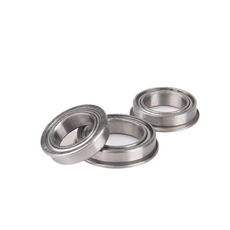 Rodamientos Sellados, 10 Uds F682ZZ F683ZZ F684ZZ F685ZZ F686ZZ F687ZZ F688ZZ F689ZZ rodamiento de bolas con brida rodamientos bridas blindadas Metal pared delgada