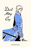 Devil May Cry Virgill Notebook: Journal, Diary, Blank Lined Notebook, Note Pad, Writing Notes, 120 Pages, For Students, Work or Personal Use