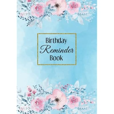 Birthday Reminder Book