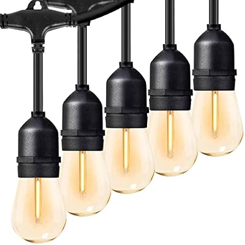Guirnalda Luces Exterior ZOTOYI 15m IP65 2700K Cover