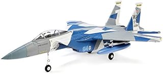 E-flite RC Airplane F-15 64mm BNF Basic Transmitter Battery and Charger not Included with AS3X and Safe Select EFL97500