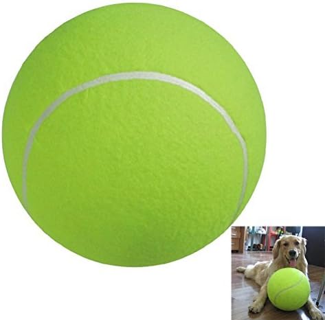 UEETEK 9.5-inch Dog Tennis Ball Toy Giant Tennis Sports Outdoor Ball for Large Pet Toys