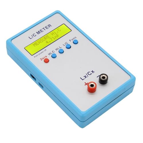 Image of Inductor Capacitor Tester, High Precision Handheld LC Meter, Inductive Capacitance Meter Kit, 1pF-100mF, 1uH-100H (LC200A)