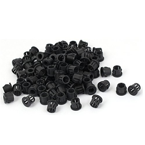 Accesorios de audio y video Aexit 100 piezas 10mm negro miniatura 1
