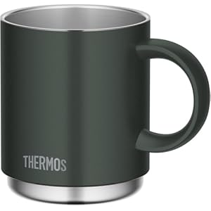 【食洗機対応モデル】 サーモス 真空断熱マグカップ 350ml フォレストグリーン JDS-351 FG