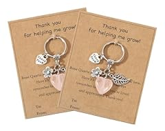 Pink (2 Keychain + 2 Jewelry Bag)