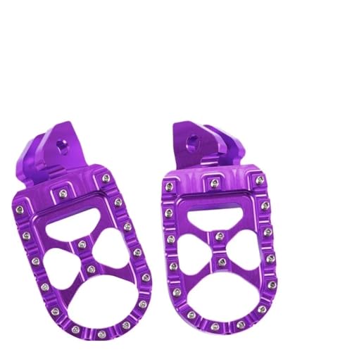 Pédales pour Talaria Sting MX4 et Surron Light Bee X repose-pieds moto violet