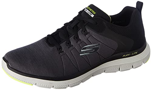 Skechers Mens Flex Advantage 4.0-Voracity Black/Gray Casual Shoe - 6 UK (232227) (B0BM657HRQ) Amazon Price History, Amazon Price Tracker