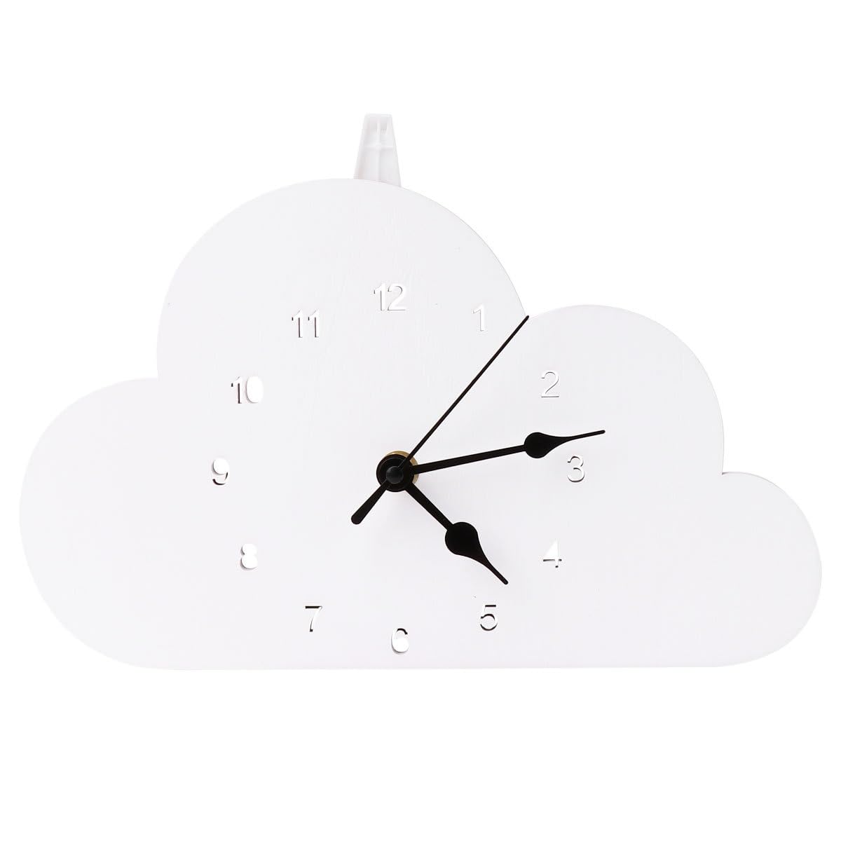 Reloj de escritorio forma de nube para decorar habitaciones infantiles y zonas de estudio