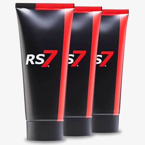 RS7 Crema Fisio Forte [Pack x3] Gel 200 ml | Gel calmante | Acción antiinflamatoria | Efecto recuperador | Efecto inmediato frío-calor