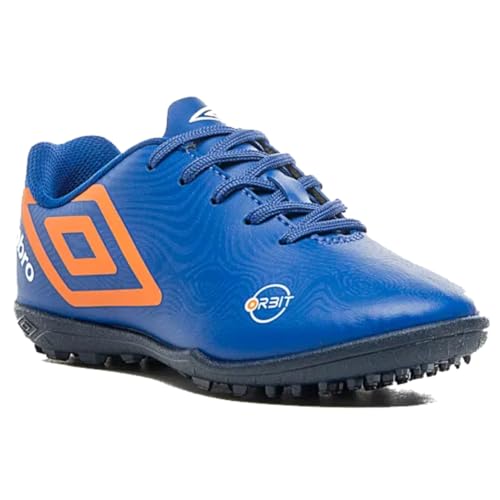 Chuteira Society Umbro Orbit Jr Royal/laranja/branco U07fb00145-362-30