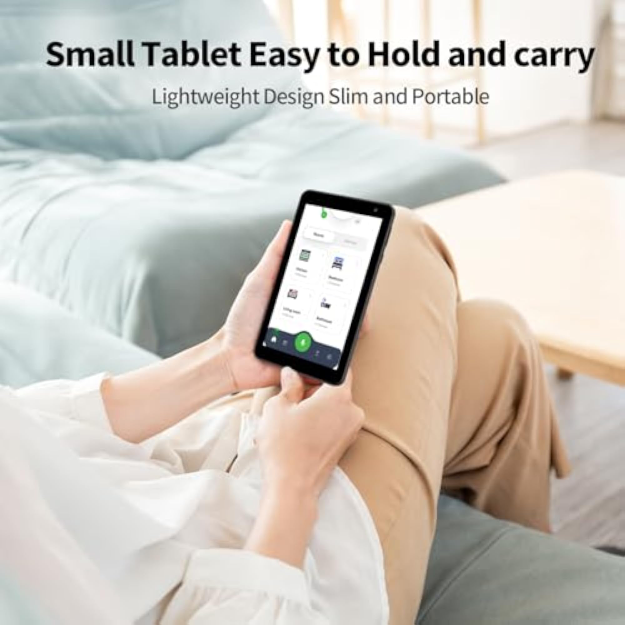 Android 15 Tablet with 3GB RAM, 32GB ROM, Ultra-Portable