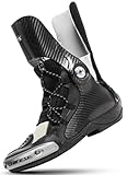 dainese wave rückenprotektor Schaltverstärkung Dainese Axial D1 Motorradstiefel (Black/Red,46)