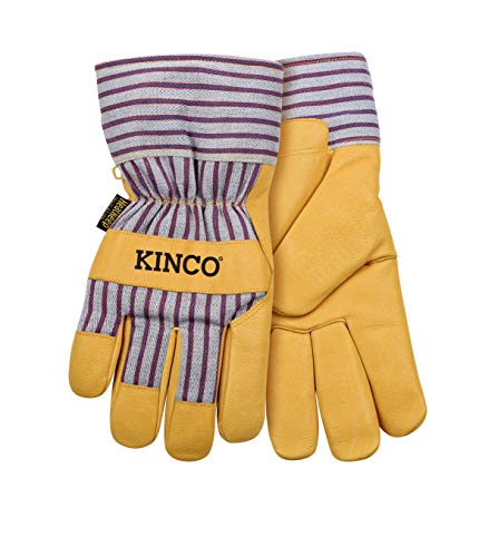 Kinco - Premium Leather Work And Ski Gloves, Heatkeep Insulation, (1927) #TOP2