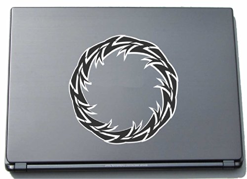 Laptop Skin Sticker Decal 149 mmx150 mm vortice di fuoco