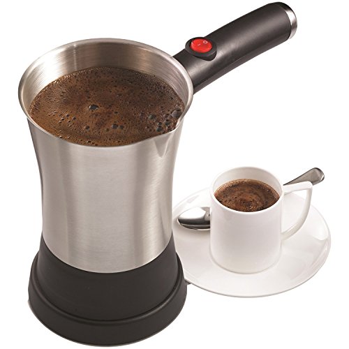 Cafetera Turca Eléctrica 800W Acero Inoxidable 4 tazas miniatura 7