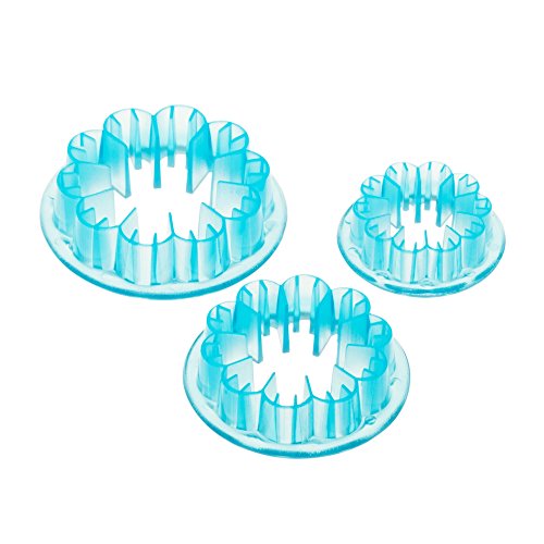 Ateco Carnation Dough And Sugar Paste Cutters, Graduated 3 Piece Set #TOP30