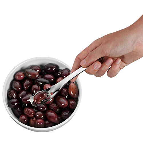 WMF Nuova Servierlöffel perforiert 16 cm, Olivenlöffel, Kappernlöffel, Cromargan Edelstahl poliert, spülmaschinengeeignet – Ansicht 4