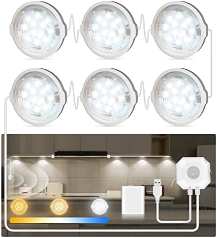 Amazon.com: MATICOD Under Cabinet Kitchen Lights Under Cabinet LED ...