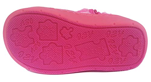 Comfncy Elegant Infant Toddler Faux Suede Girl's Pink Flat Boots With Bow, Zipper Closure 8, M Us Toddler #TOP5