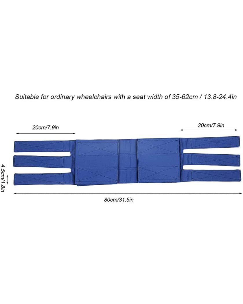 Silla de ruedas Reposapiés Cinturón de seguridad para piernas Antideslizante Elasticidad ajustable Cinturón de sujeción para piernas Sillas de ruedas Soporte para piernas Correa de posiciona