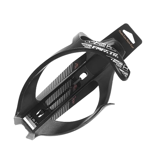 MUELODSIC Portavasos para Bicicleta De Montaña Portabotellas para Bicicleta Portavasos De Manillar Botella De Agua Colgante Ebike Transportador Portátil Aire Pc De Plástico Black