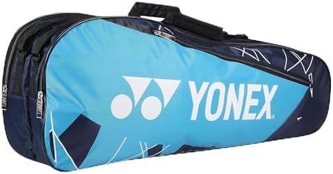 YONEX Badminton Kitbag BT5 | 2 Zipper Compartment for Storage of 3 Rackets and Clothes|
