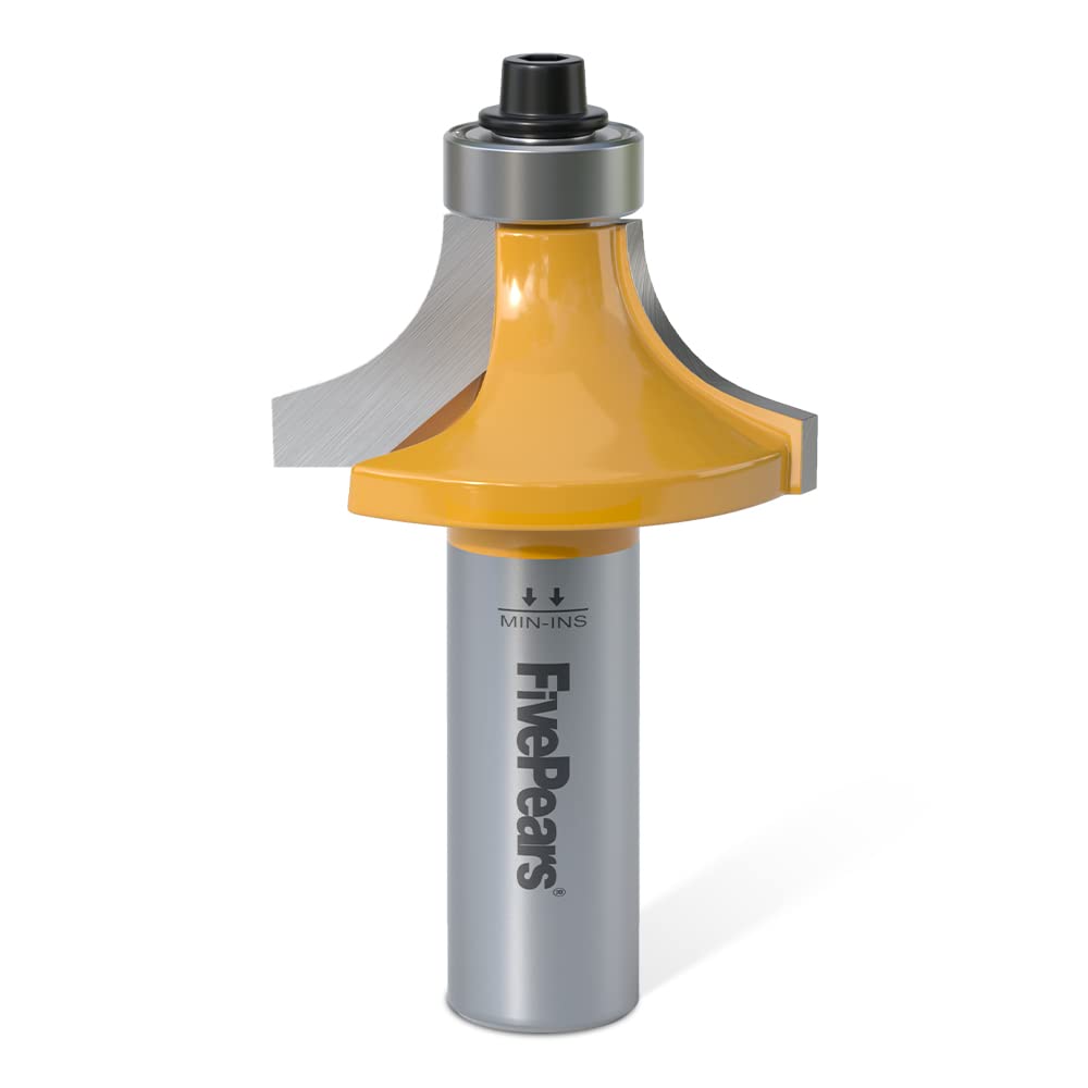 FivePears 7/16 Inch Radius Round Over Router Bit — image 1