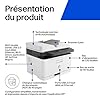 HP Color Laser MFP 179fnw, 4ZB97A, Imprimante multifonction couleur A4, copie, numérisation, ADF, fax, Wi-Fi, Ethernet, HP Smart, USB 2.0, 18 ppm en noir et blanc, 4 ppm en couleur, blanche
