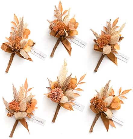 Ling's moment - Elegante bouquet di fiori artificiali per matrimoni, centrotavola per composizioni floreali e decorazioni