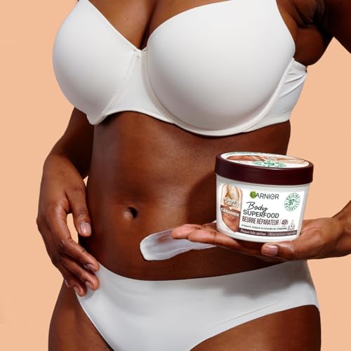 Crème Corps Peau Très Sèche Réparatrice Superfood Cacao Garnier Le Pot De 380ml - vue 10