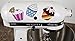 Colorful Cupcakes Vinyl Decals for Kitchen Mixers Stickers
