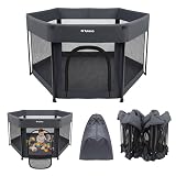Tulano Cozy 30 Box per Bambini 125x125 cm - Recinto Neonato con Fondo