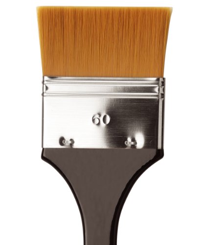 Image of da Vinci Watercolor Series 5088 CosmoTop Spin Paint Brush, Spalter Synthetic with Black /Red Handle, Size 60 (5088-60)