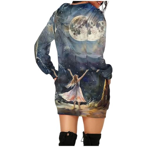 Vestido feminino de manga comprida com punho e manga comprida para festas de fim de ano 2024, I-63 C